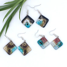 Load image into Gallery viewer, Fused Glass Earrings (Assorted Styles)
