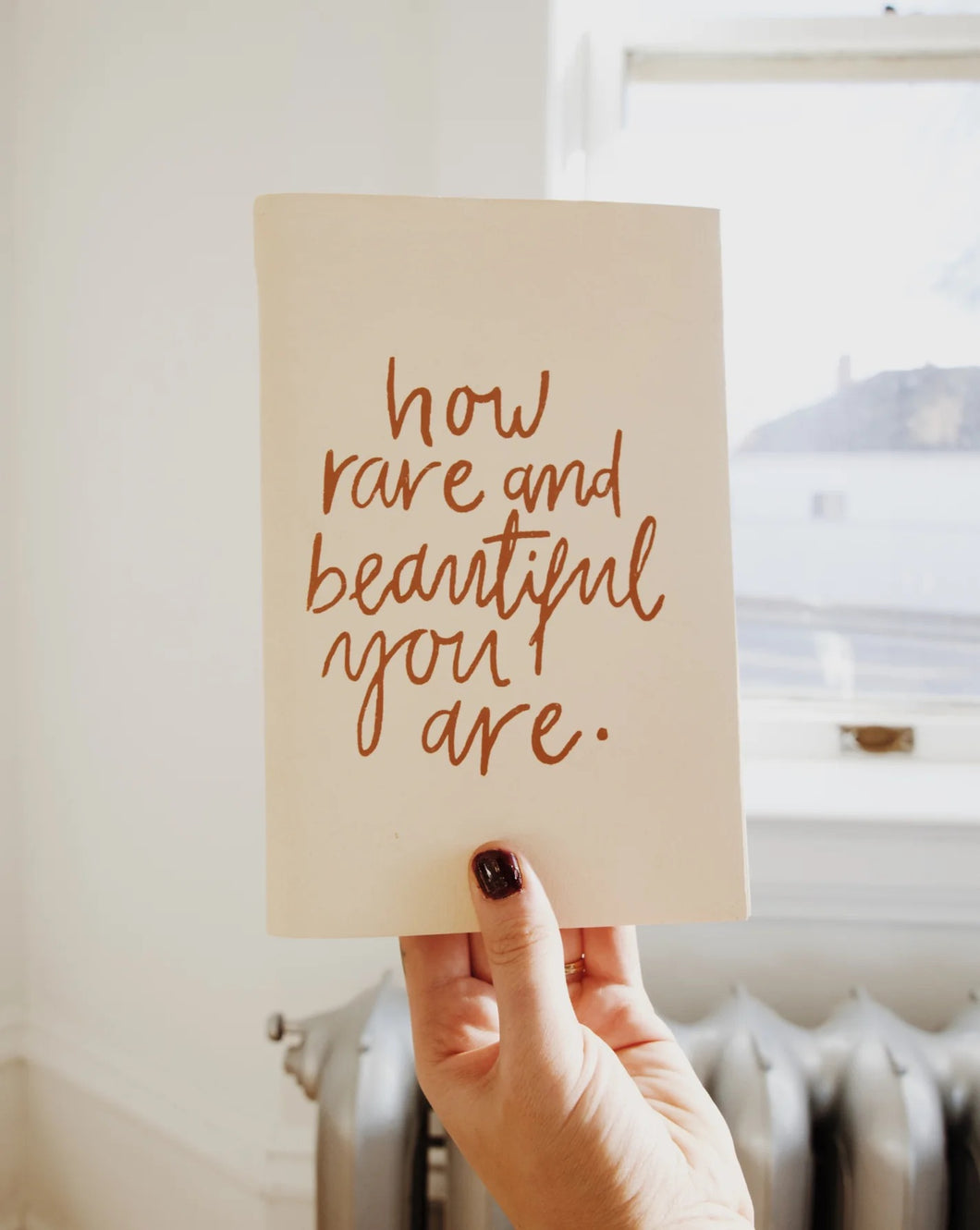 How Rare and Beautiful You Are Paper Journal