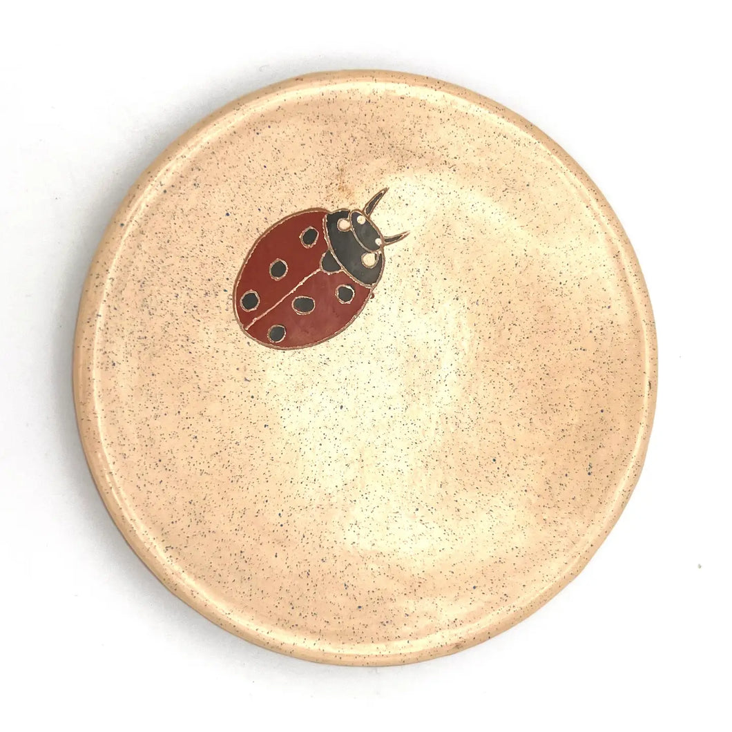 Ladybug Ceramic Ring Dish