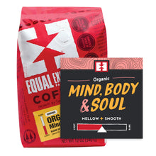 Load image into Gallery viewer, Organic Mind, Body, Soul Coffee, 12oz bag - Whole Bean

