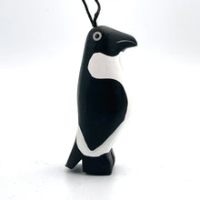 Load image into Gallery viewer, Mini Penguin Balsa Ornament
