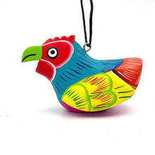 Load image into Gallery viewer, Mini Whimsical Chicken Balsa Ornament
