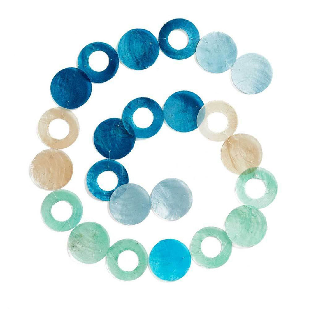 Saltwater Ombre Capiz Garland - Philippines