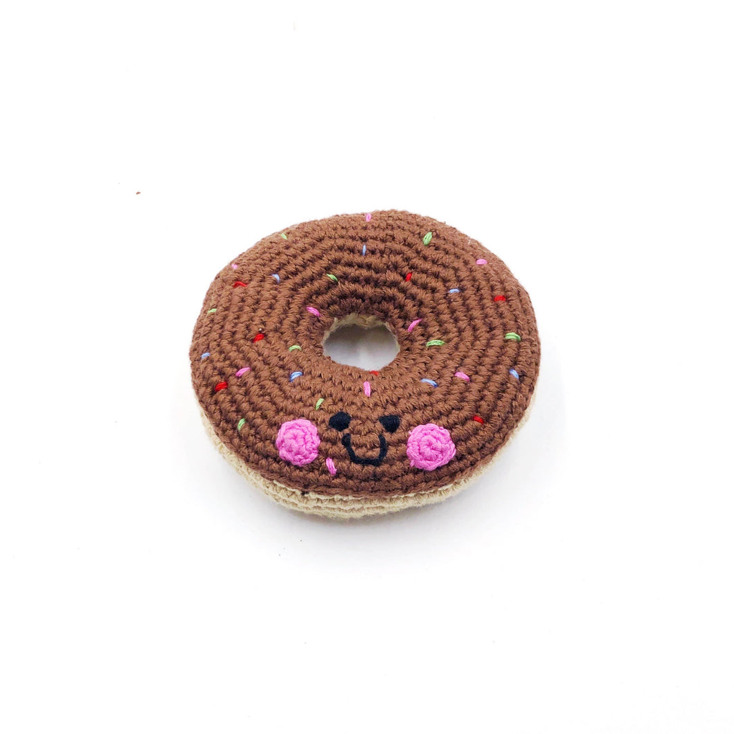 Friendly Doughnut Rattle