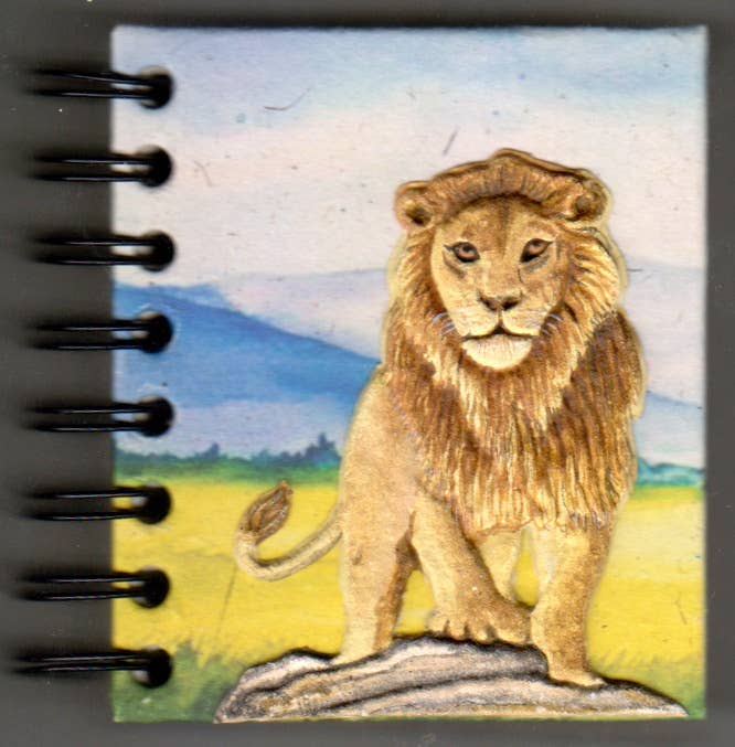 Small Notebook - Lion