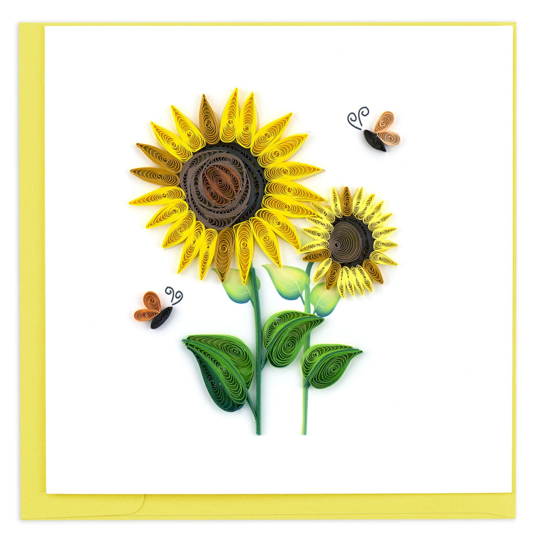 Sunflower Quilling Card Quilling Card