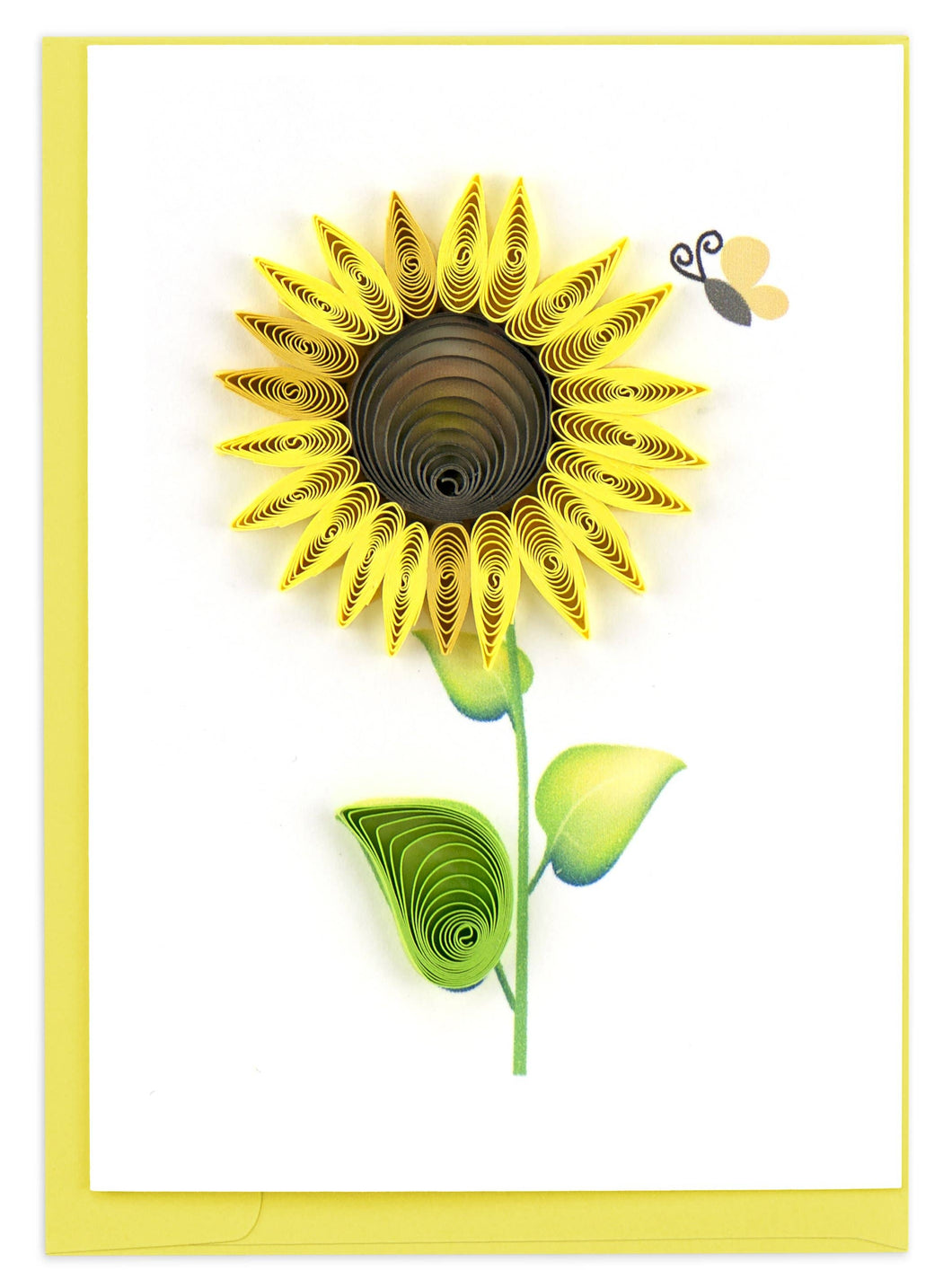Sunflower Mini Quilling Card