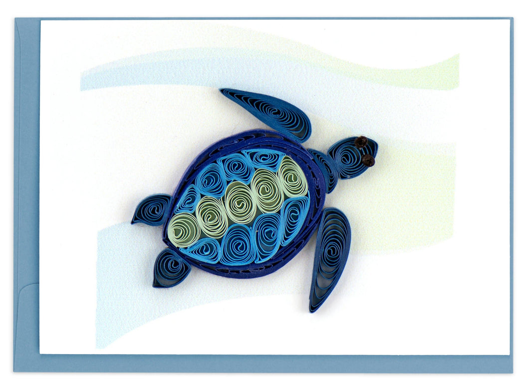 Sea Turtle Enclosure Mini Card