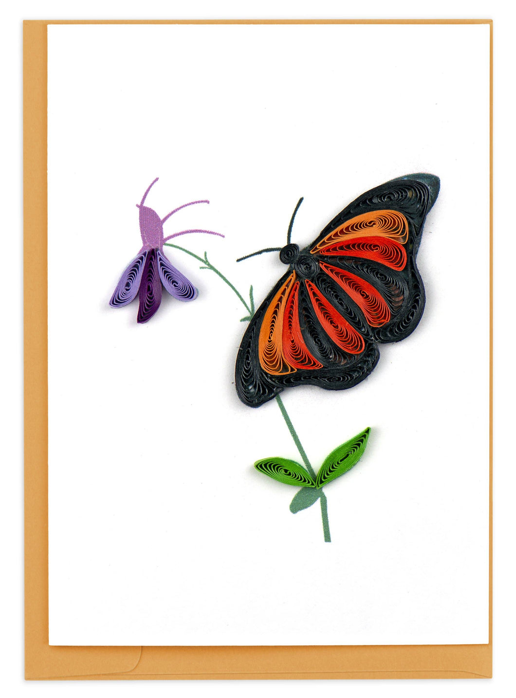 Monarch Butterfly Mini Quilling Card