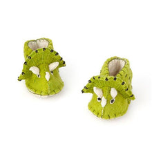 Load image into Gallery viewer, Baby Triceratops Zooties (Booties)
