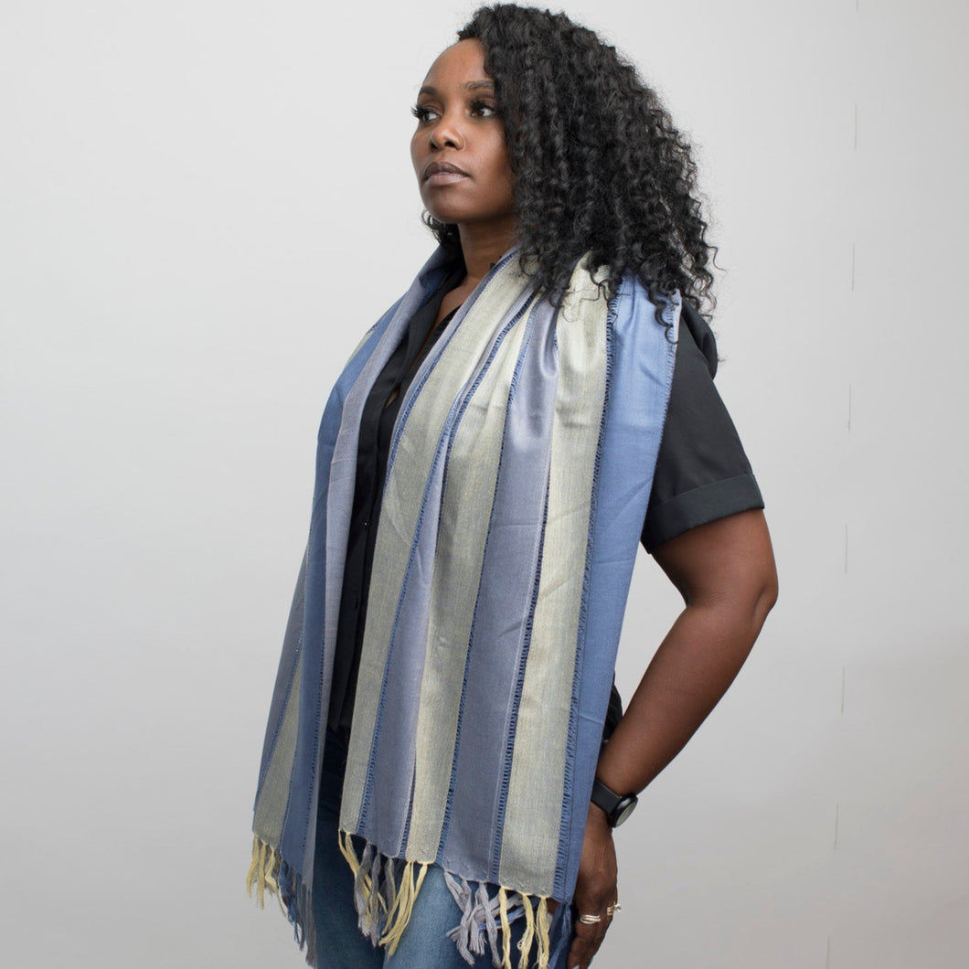 Open Stitch Dress Scarf - Various Colors