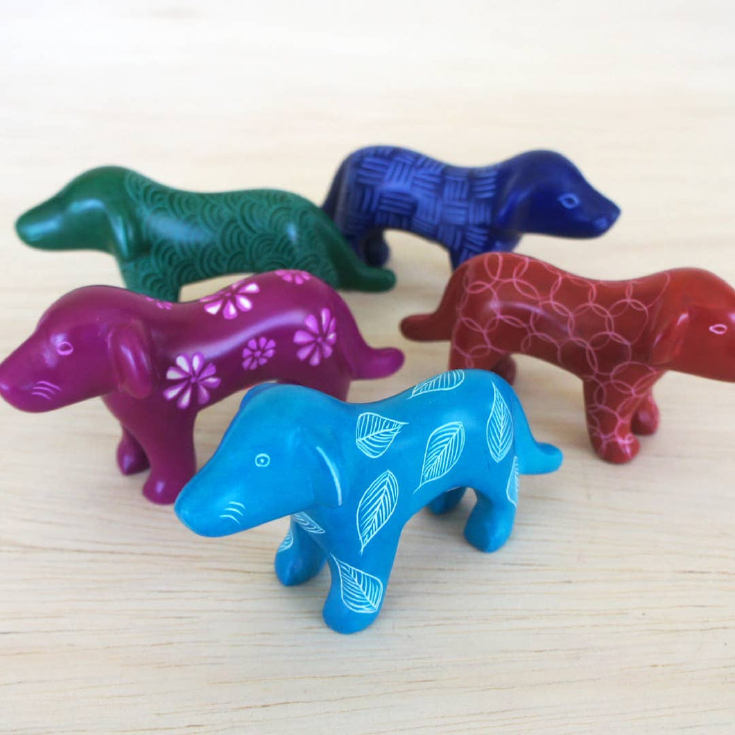 Standing Dogs - Green