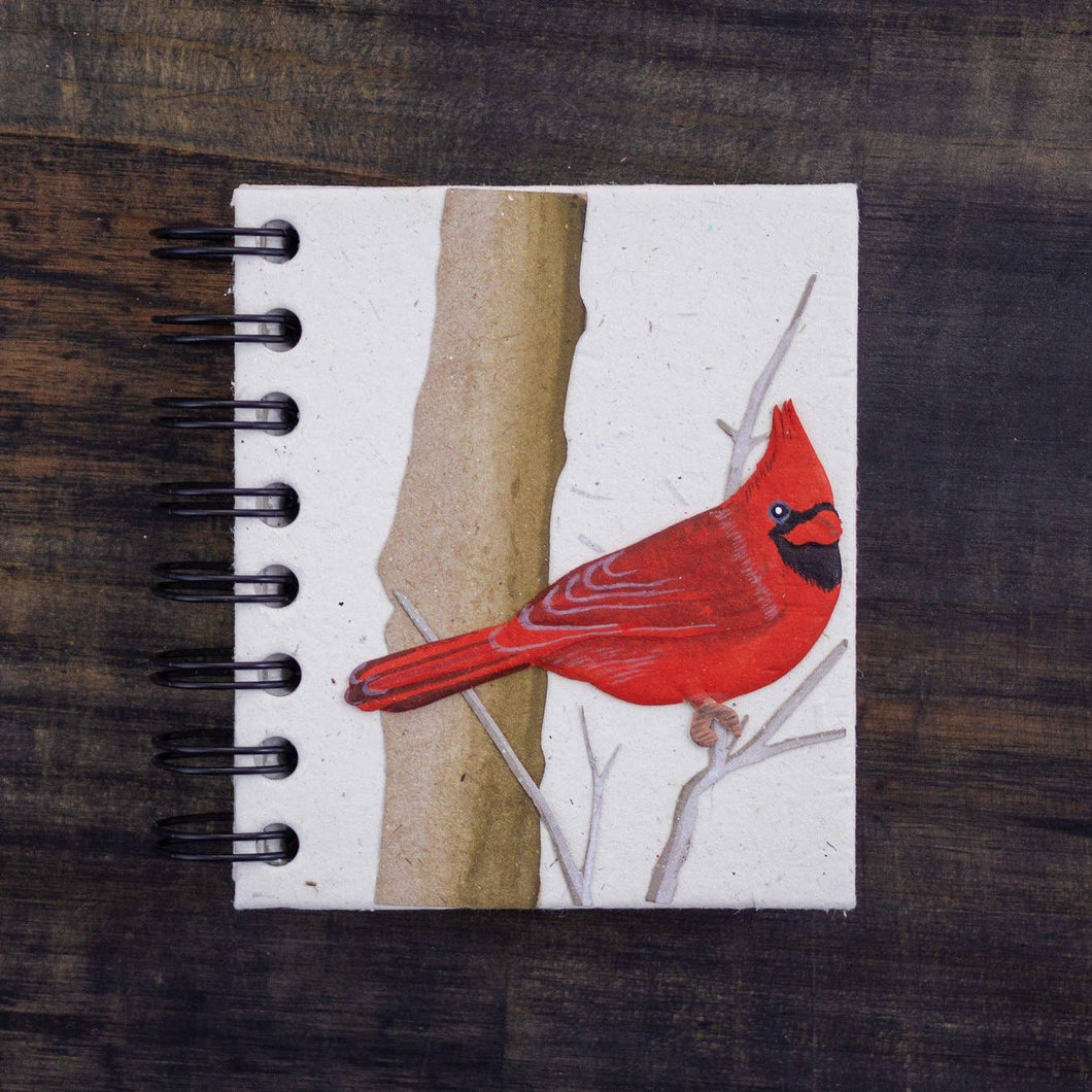 Small Notebook Cardinal Natural White