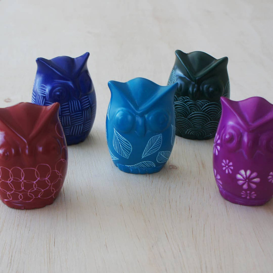 Owls - Blue/Purple