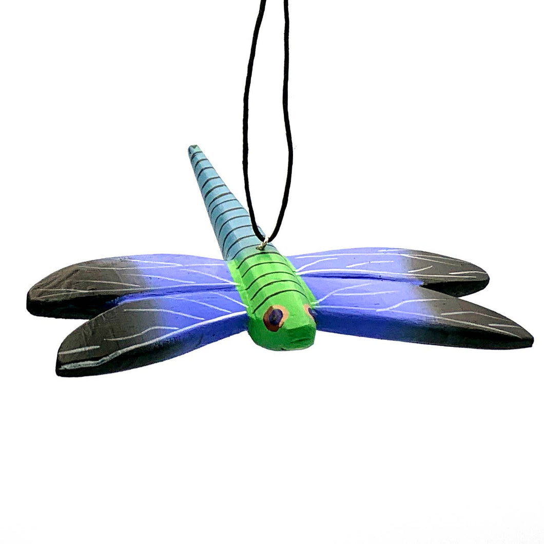 Dragonfly Balsa Ornament