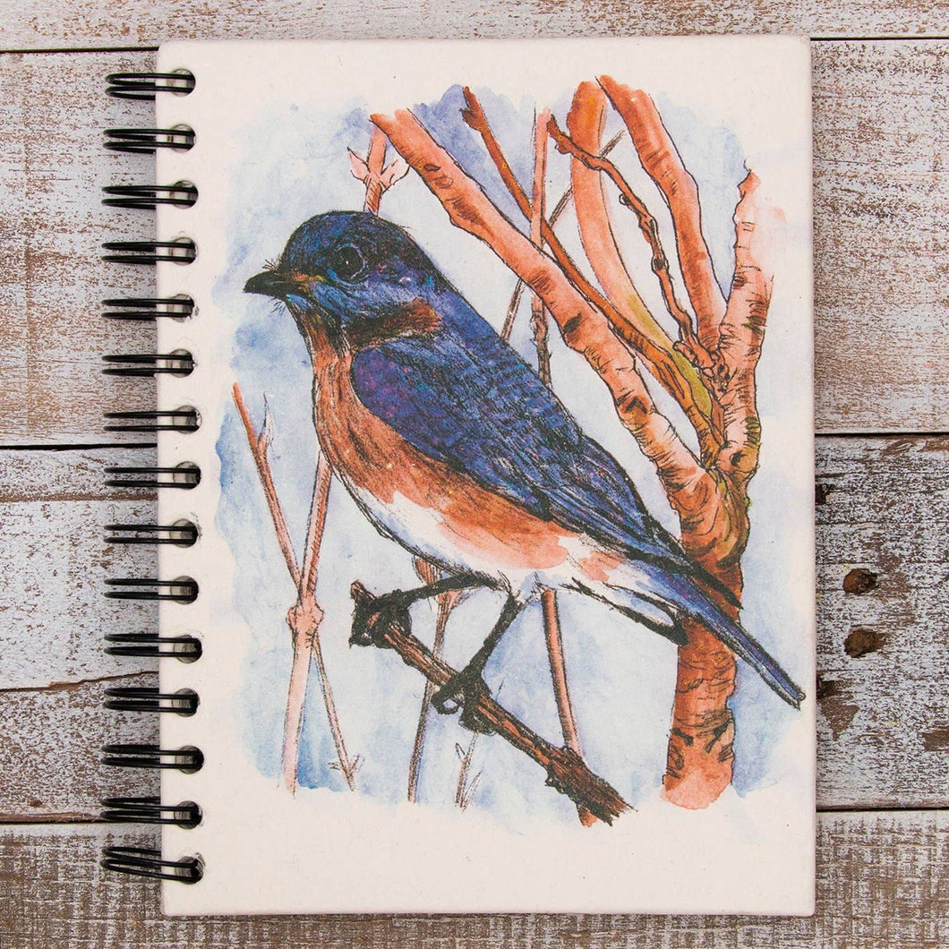 Large Notebook - Bluebird
