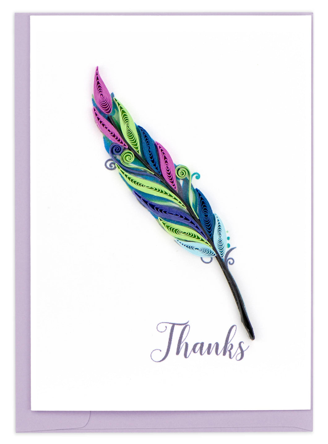 Thanks Quill Mini Quilling Card