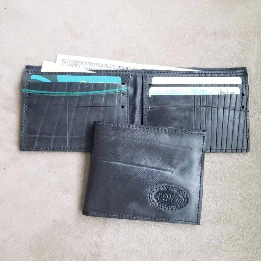Revved Up Bi-Fold Wallet - Black Logo