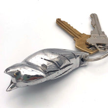 Load image into Gallery viewer, Recycled Aluminum Bat Keychain
