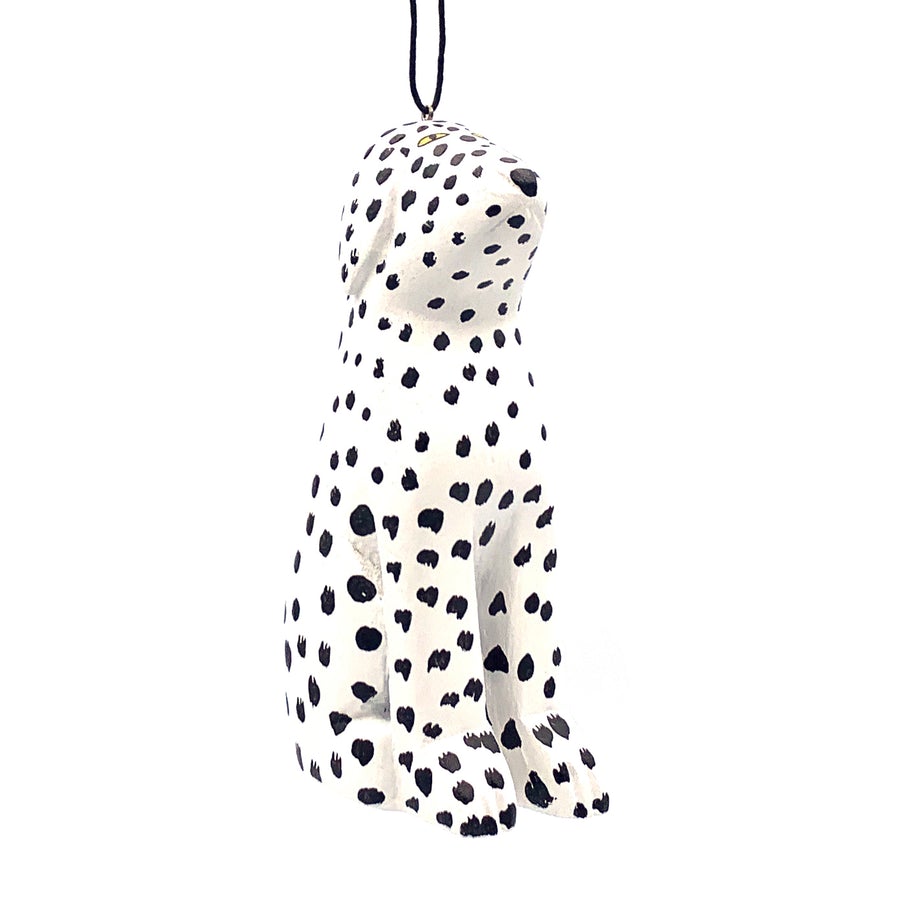Dalmatian Balsa Ornament