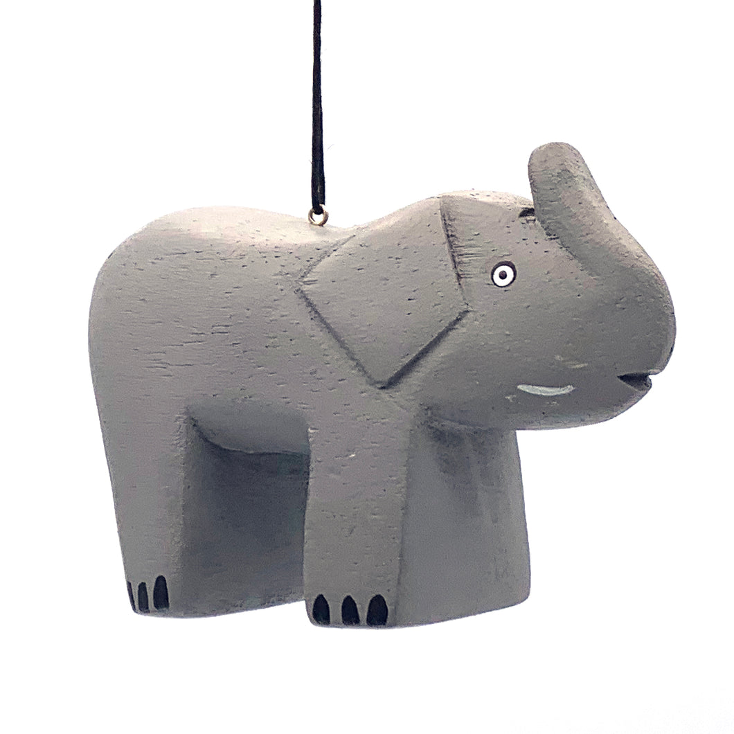 Elephant Balsa Ornament