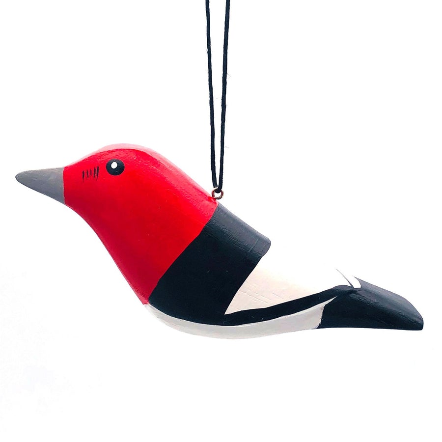 Red-headed Woodpecker Balsa Ornament