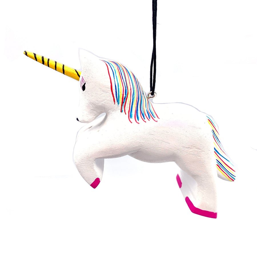 Unicorn Balsa Ornament