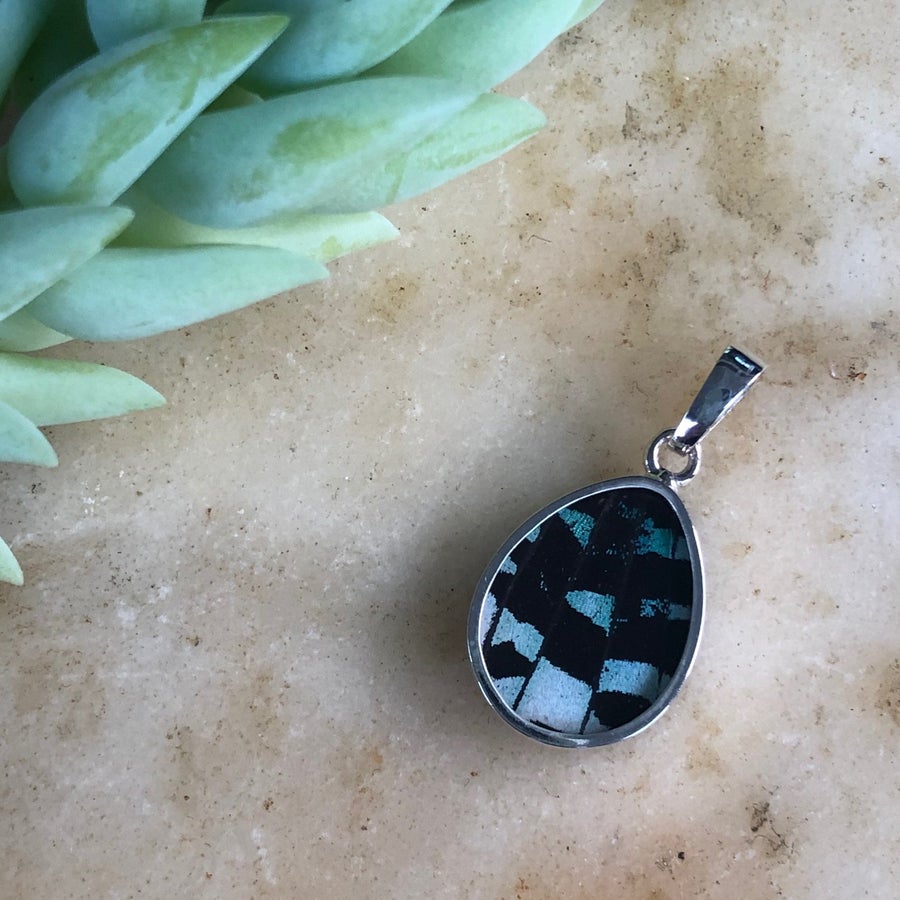 Day-flying Moth Buttterfly Pendant