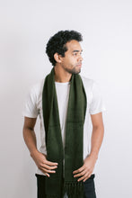 Load image into Gallery viewer, Solid Color Double Stitch Scarf
