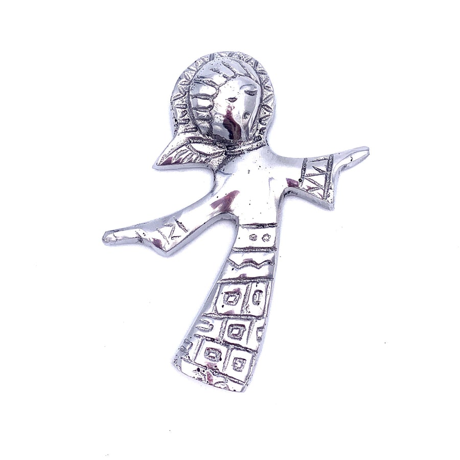 Recycled Aluminum Flying Angel (Mini)