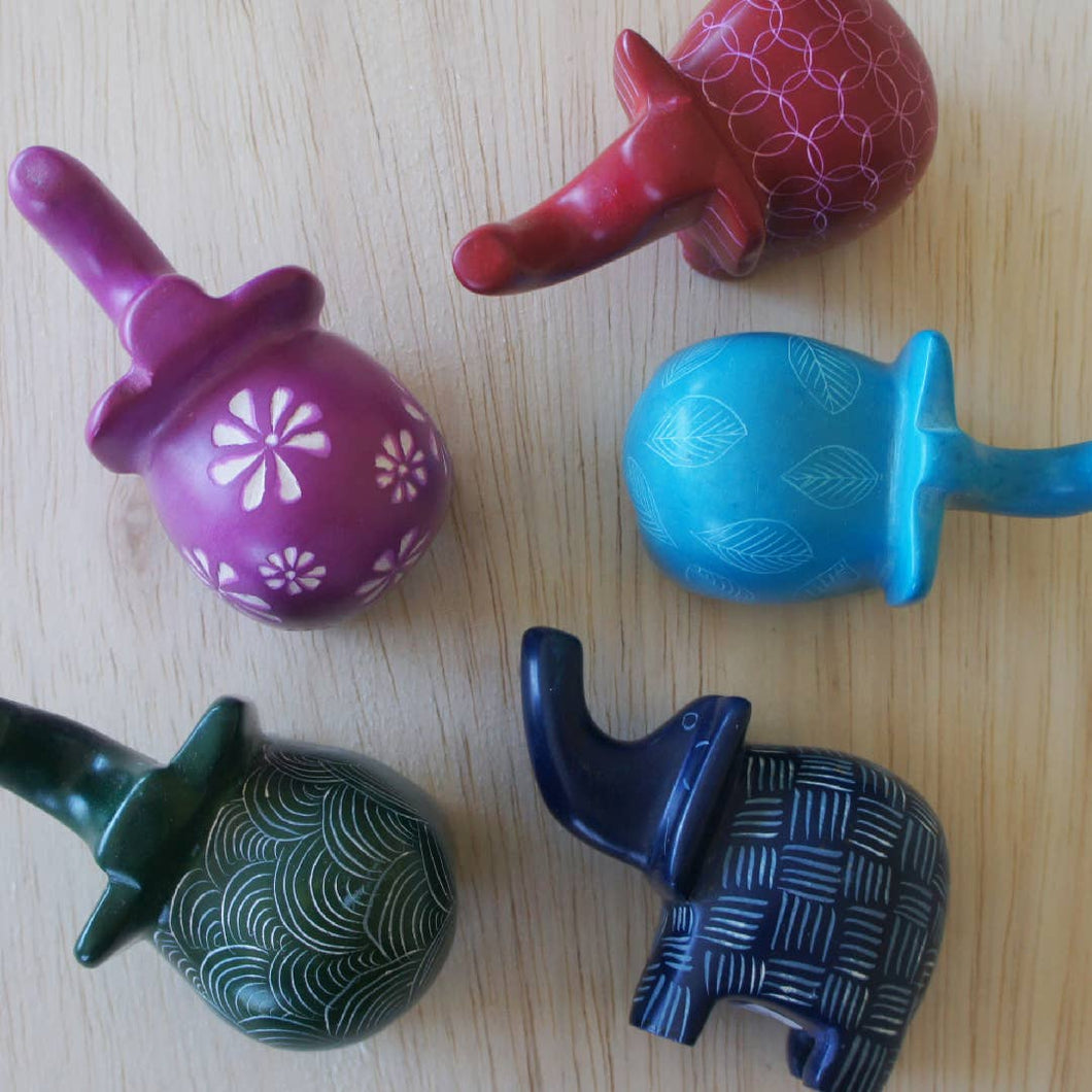Elephants - Blue/Purple