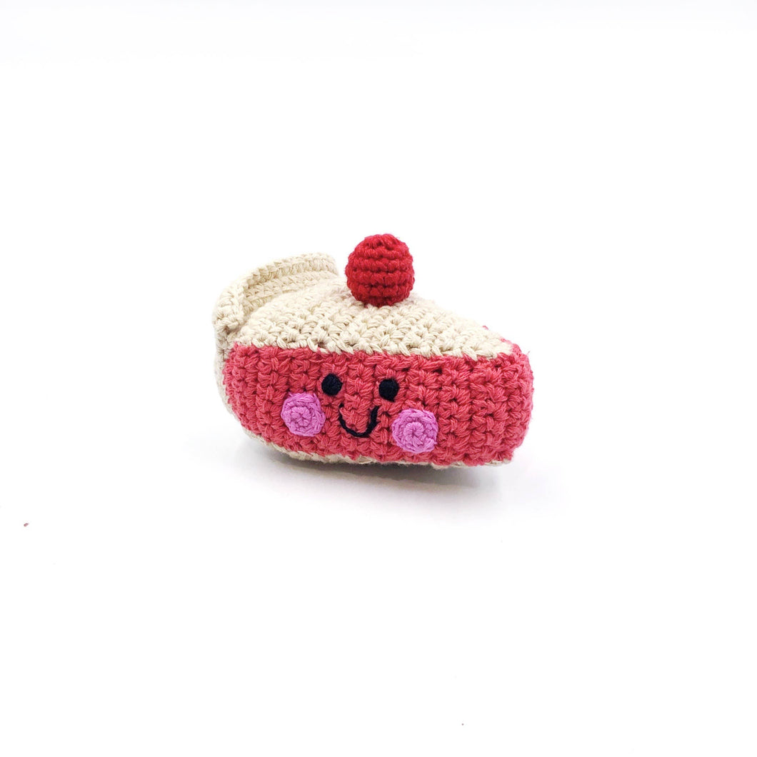 Friendly Cherry Pie Rattle