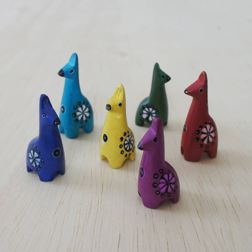 Soapstone Tiny Giraffes
