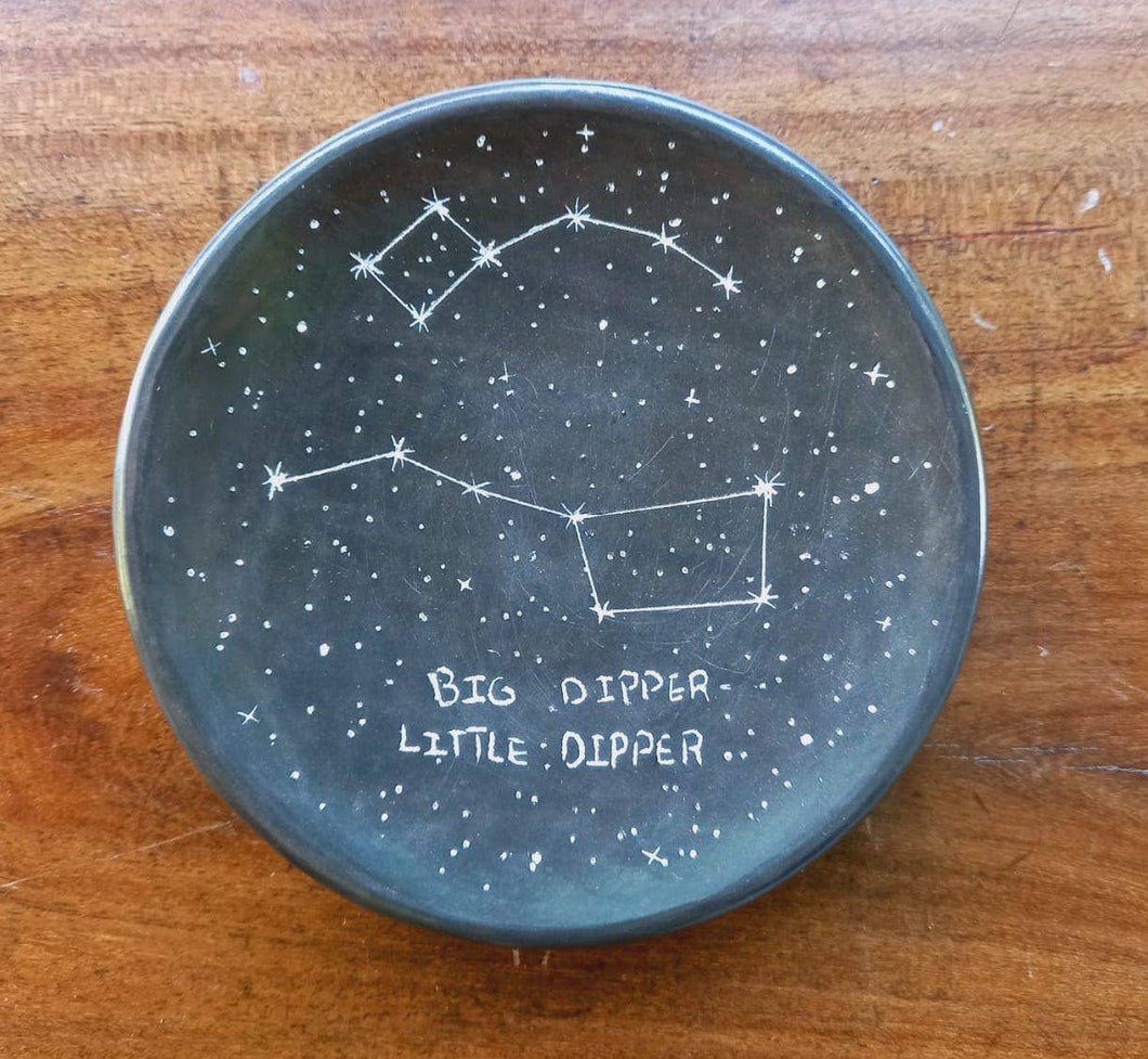 Ceramic Ring Dish - Big & Little Dipper Constellations