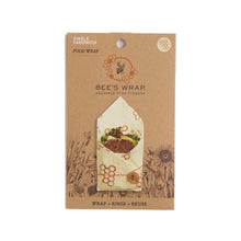 Load image into Gallery viewer, Single Sandwich Food Wrap - Honeycomb Print
