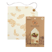 Load image into Gallery viewer, Single Sandwich Food Wrap - Honeycomb Print

