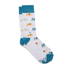 Load image into Gallery viewer, Socks that Protect Elephants (Gray Elephants) - Small
