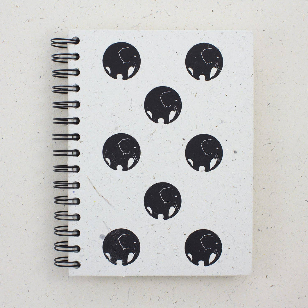 Large Notebook Circles Print