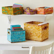 Load image into Gallery viewer, Nesting Sari Chindi Baskets - Large
