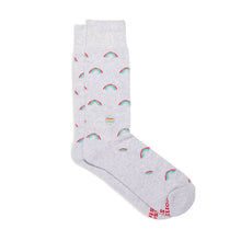 Load image into Gallery viewer, Socks that Save LGBTQ Lives - Medium (Radiant Rainbows)
