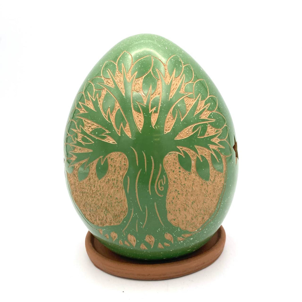 Tree of Life Luminary - Green