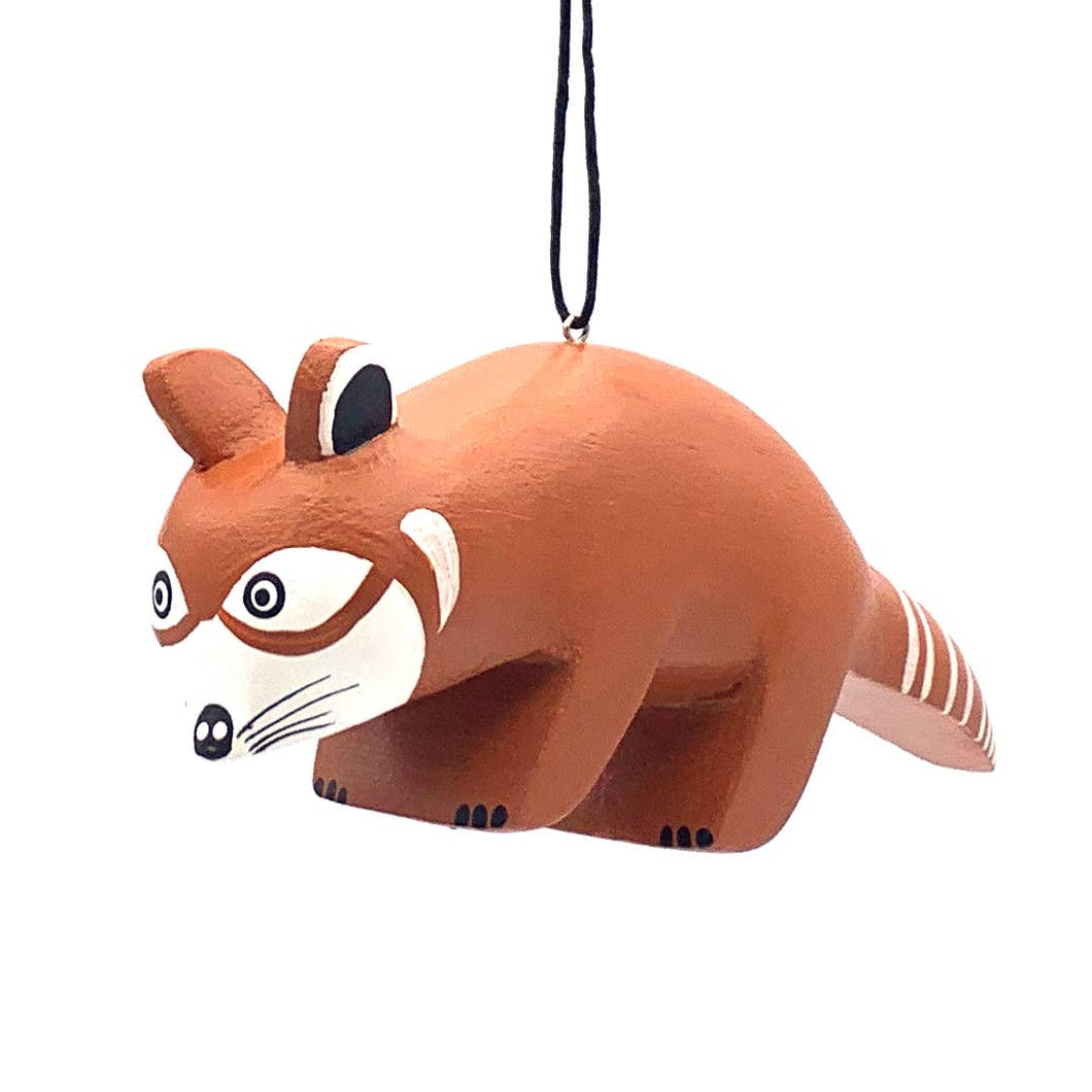 Red Panda Balsa Ornament