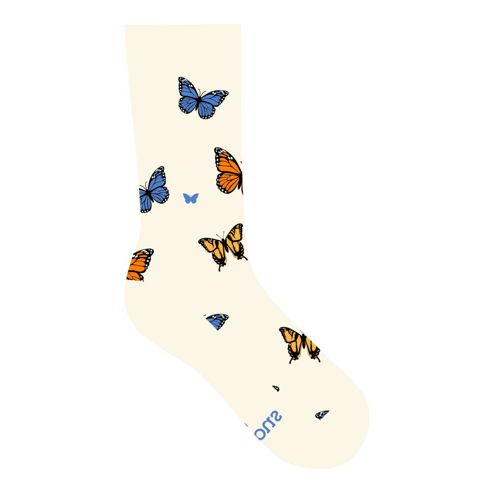 Socks that Protect Butterflies - Medium