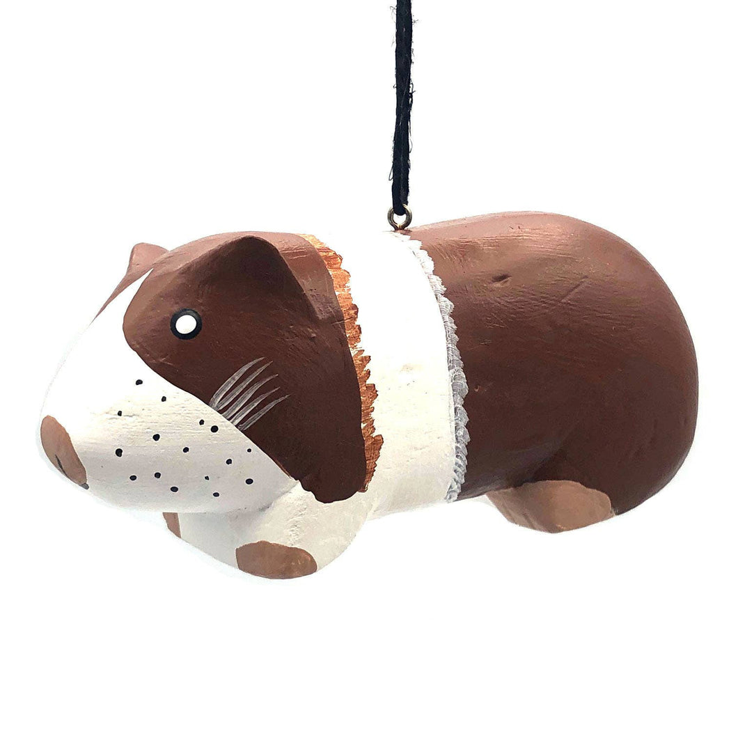 Guinea Pig Balsa Ornament