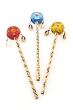 Load image into Gallery viewer, Kenyan Pencil Spin Drums - Assorted Colors
