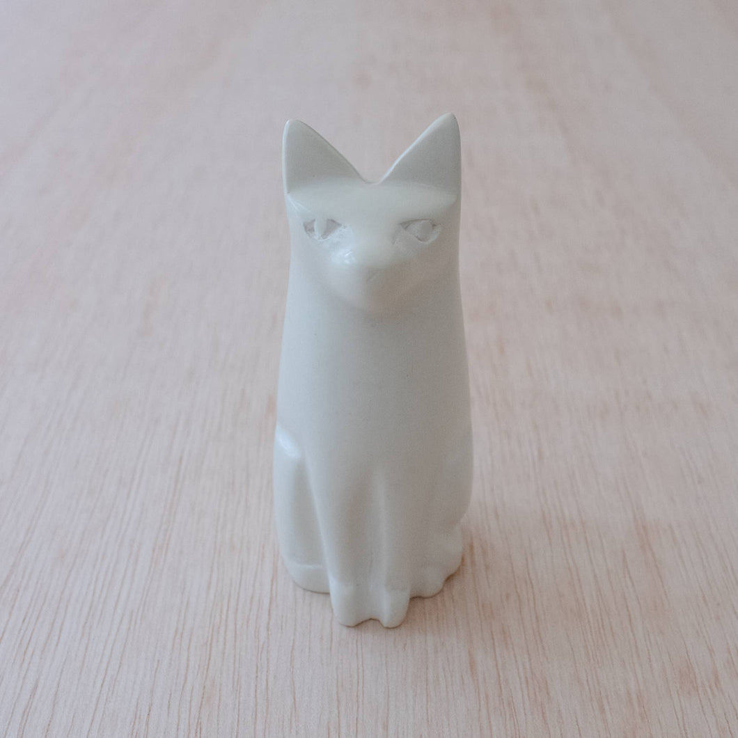 Sitting Cat - Natural