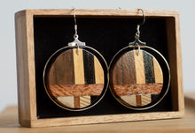 Load image into Gallery viewer, Taracea Dangle Circle Earrings (w/wire)
