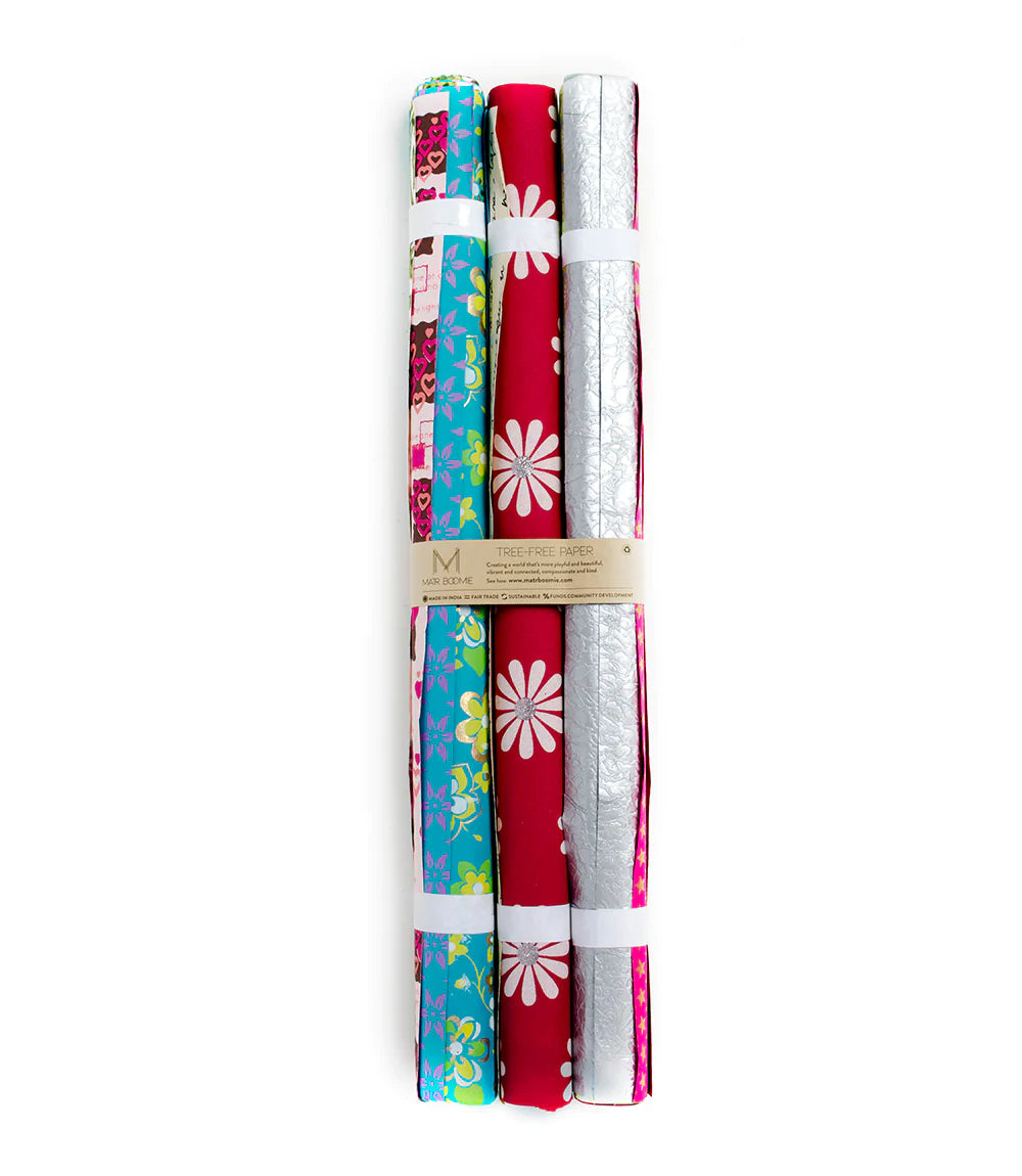 Eco Friendly Gift Wrapping Paper Rolls