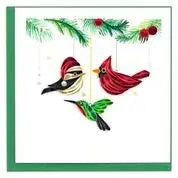 Holiday Bird Ornaments