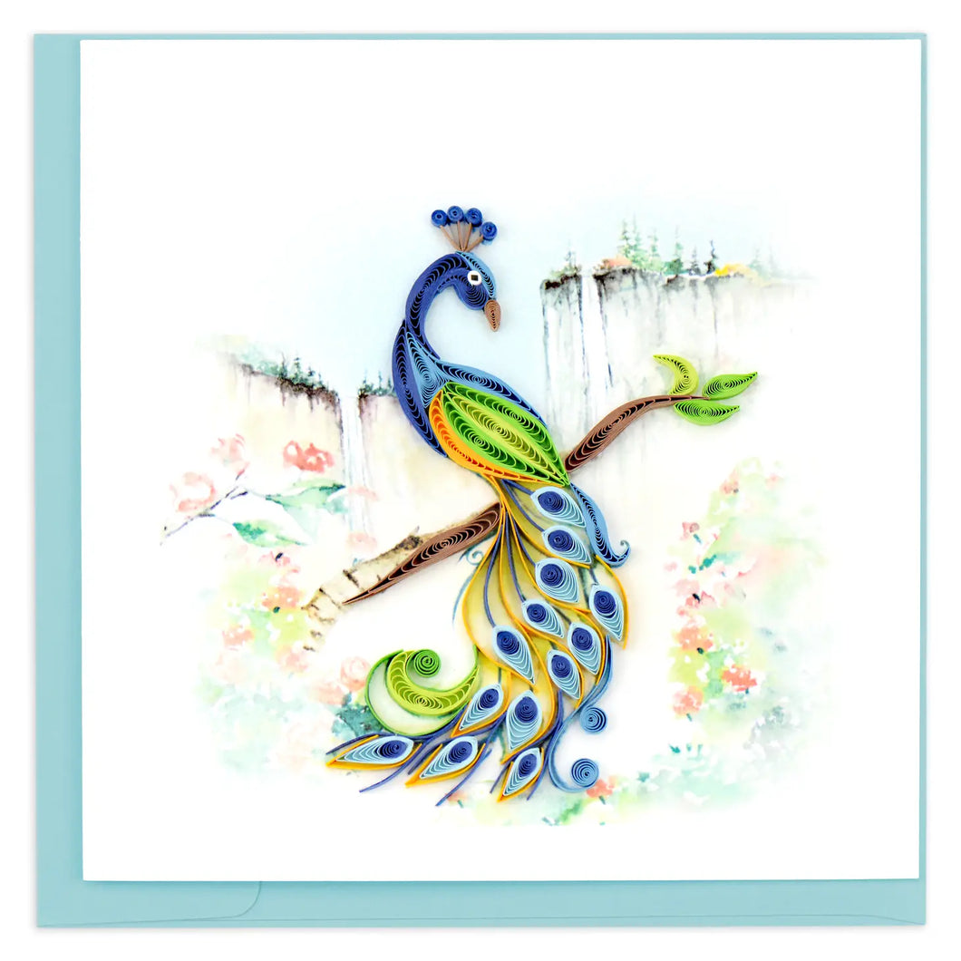 Posing Peacock
